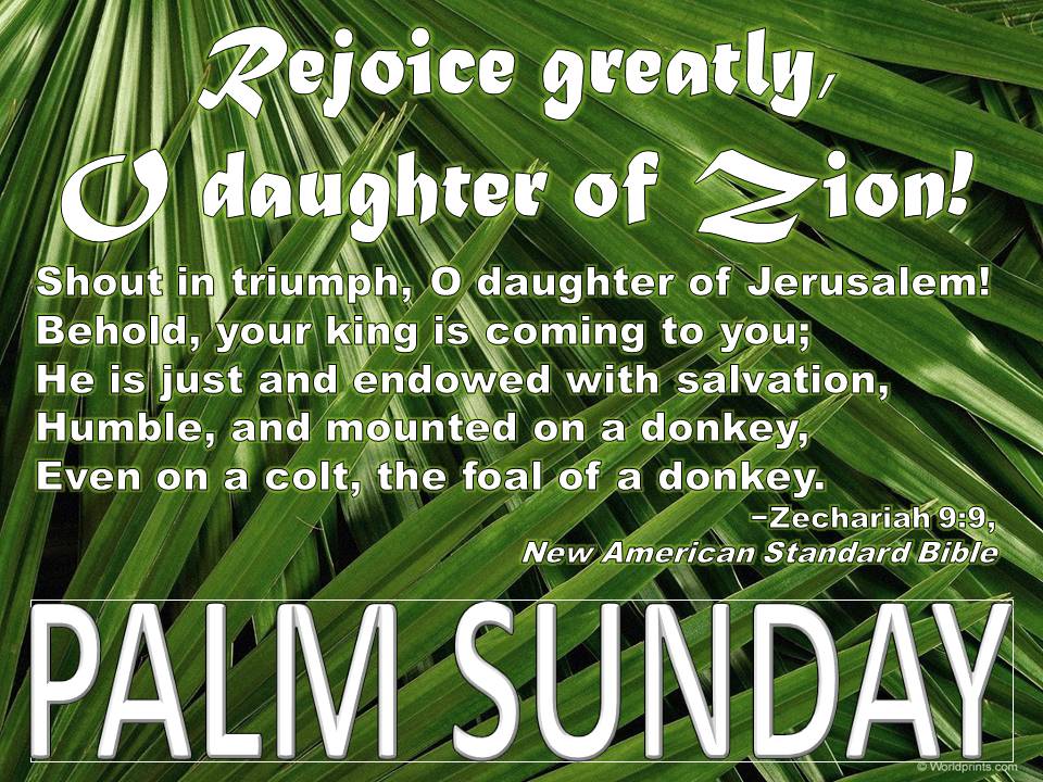 Palm Sunday_Rejoice_Zech 9-9